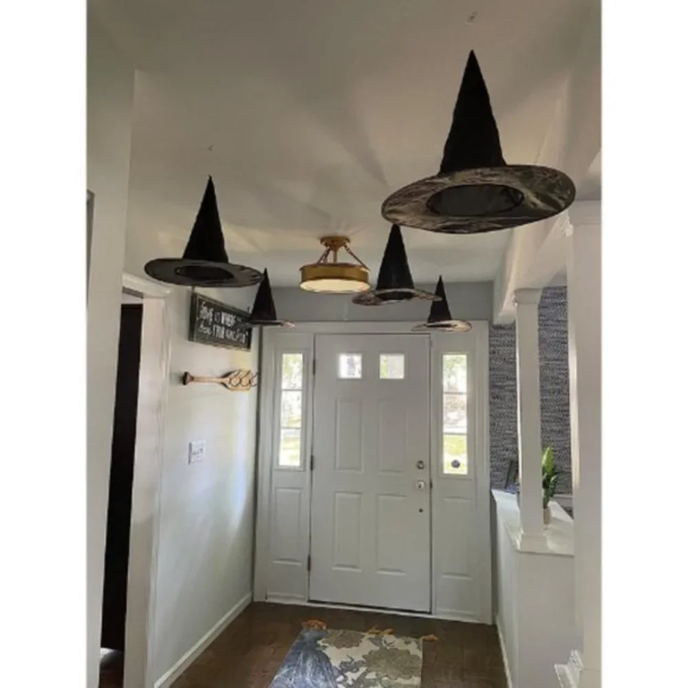 12 Pieces Halloween Yard‎ Decoration Costume Witch Hat